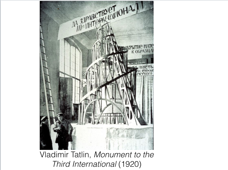 Tatlin Third International 1920