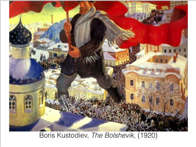 Kustodiev Bolshevik 1920