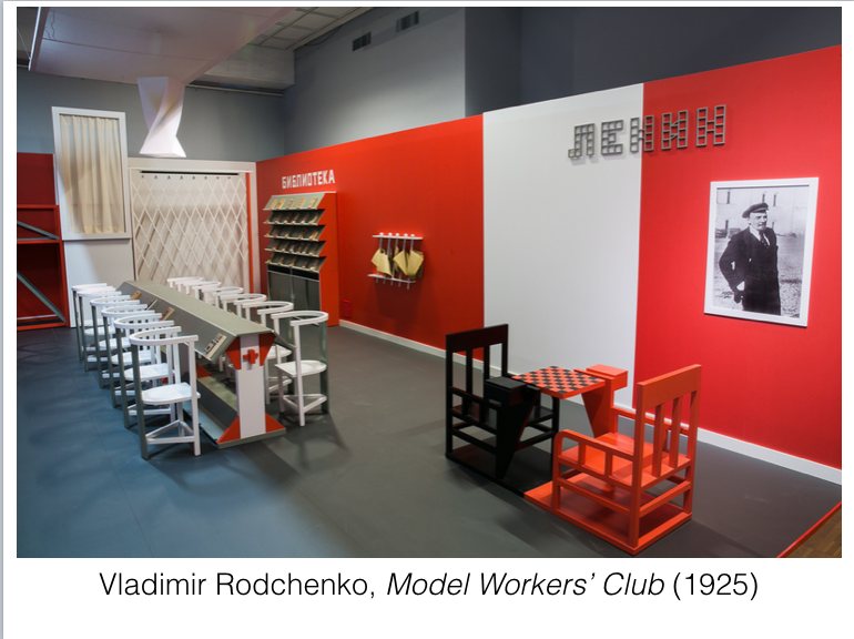 Rodchenko Model Workers Club 1925