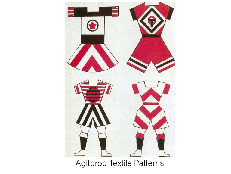 Agitational Textiles (Popova)