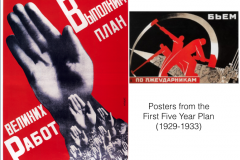 First Five Year Plan Posters